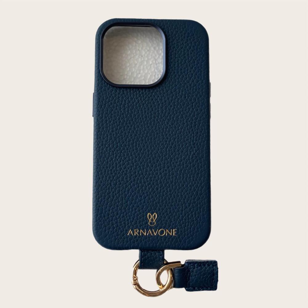 NEW ARNAVONE women's string phone case for iphone 14 pro in navy